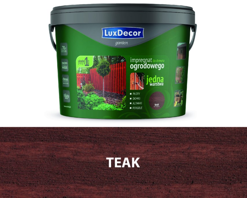 Luxdecor impregnat garden teak
